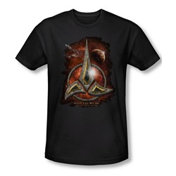 Star Trek - Mens Klingon Crest T-Shirt In Black