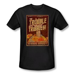 Star Trek - Mens Tribbles: The Movie T-Shirt In Black