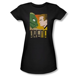 Star Trek - Womens Arena T-Shirt In Charcoal