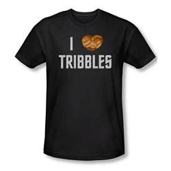 Star Trek - Mens I Heart Tribbles T-Shirt In Black