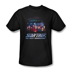 Star Trek - Mens Space Group T-Shirt In Black