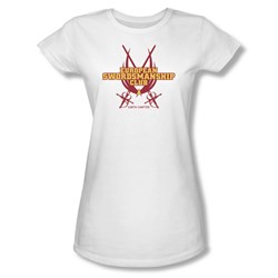 Star Trek - Womens Swordsmanship Club T-Shirt In White