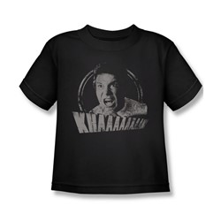 Star Trek - Little Boys Khan Distressed T-Shirt In Black