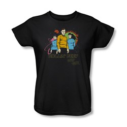 Star Trek - Womens Rollin Deep T-Shirt In Black