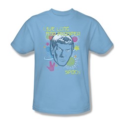 Star Trek - Mens Japansese Spock T-Shirt In Light Blue