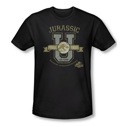 Jurassic Park - Mens Jurassic U T-Shirt In Black