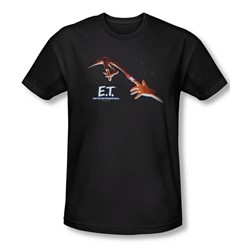 Et - Mens Poster T-Shirt In Black