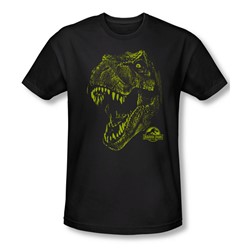 Jurassic Park - Mens Rex Mount T-Shirt In Black