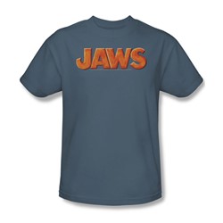 Jaws - Mens Logo T-Shirt In Slate