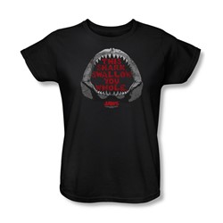 Jaws - Womens This Shark T-Shirt In Black