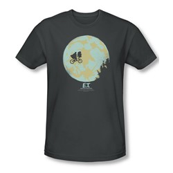 Et - Mens In The Moon T-Shirt In Charcoal
