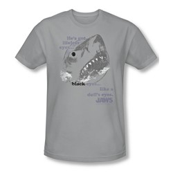 Jaws - Mens Like Doll'S Eyes T-Shirt In Silver