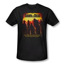 Dawn Of The Dead - Mens Title T-Shirt In Black