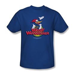 Woody Woodpecker - Mens Woody T-Shirt In Royal