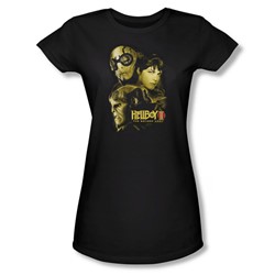 Hellboy Ii - Womens Ungodly Creatures T-Shirt In Black