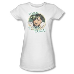 Animal House - Womens Toga T-Shirt In White