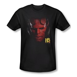 Hellboy Ii - Mens Hellboy Head T-Shirt In Black