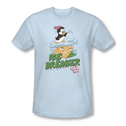 Chilly Willy - Mens Ice Breaker T-Shirt In Light Blue