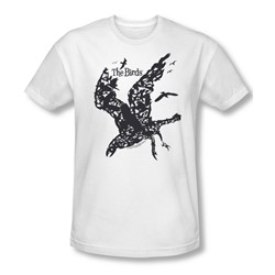 Birds - Mens Title T-Shirt In White