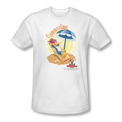 Woody Woodpecker - Mens Summertime T-Shirt In White