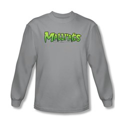 Mallrats - Mens Logo Long Sleeve Shirt In Silver