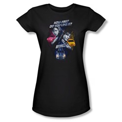 2 Fast 2 Furious - Womens Fast Women T-Shirt In Black