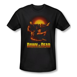 Dawn Of The Dead - Mens Dawn Collage T-Shirt In Black