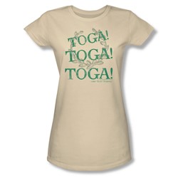 Animal House - Womens Toga Time T-Shirt In Cream