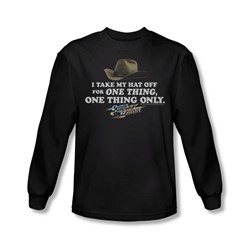 Smokey And The Bandit - Mens Hat Long Sleeve Shirt In Black