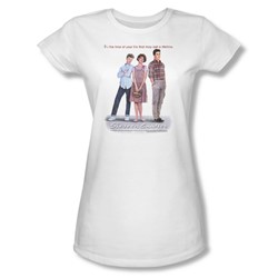 Sixteen Candles - Womens Poster T-Shirt In White