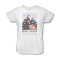 Breakfast Club - Womens Bc Poster T-Shirt In White