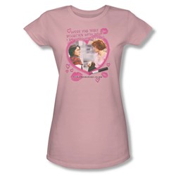 Breakfast Club - Womens Lipstick T-Shirt In Pink