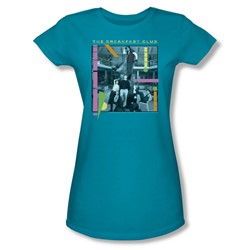 Breakfast Club - Womens Tree T-Shirt In Turquoise