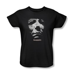 Halloween Ii - Womens Mask T-Shirt In Black