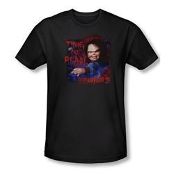 Childs Play 3 - Mens Time To Play T-Shirt In Black