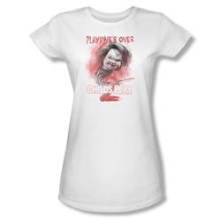 Childs Play 2 - Womens Playtimes Over T-Shirt In White