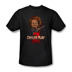 Childs Play 2 - Mens Heres Chucky T-Shirt In Black