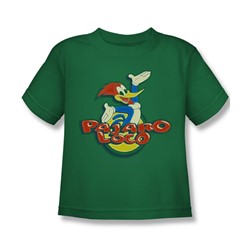 Woody Woodpecker - Little Boys Loco T-Shirt In Kelly Green