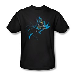 Batman - Mens Neon Batman T-Shirt In Black