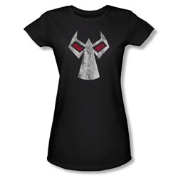 Batman - Womens Bane Mask T-Shirt In Black