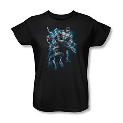 Batman - Womens Evil Rising T-Shirt In Black