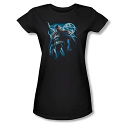 Batman - Womens Stormy Knight T-Shirt In Black