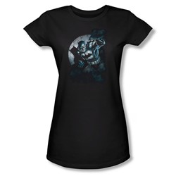 Batman - Womens Batman Spotlight T-Shirt In Black