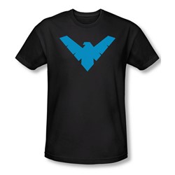 Batman - Mens Nightwing Symbol T-Shirt In Black