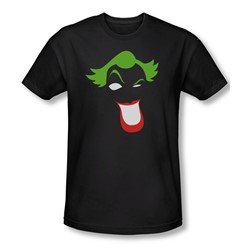 Batman - Mens Joker Simplified T-Shirt In Black