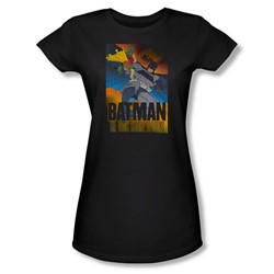 Batman - Womens Dk Returns T-Shirt In Black