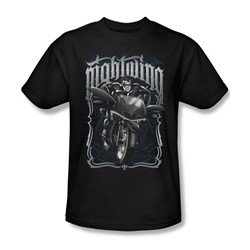 Batman - Mens Nightwing Biker T-Shirt In Black
