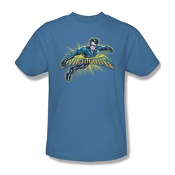 Batman - Mens Nightwing Burst T-Shirt In Carolina Blue