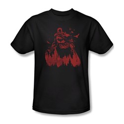 Batman - Mens Red Knight T-Shirt In Black