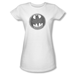 Batman - Womens Knight Knockout T-Shirt In White
